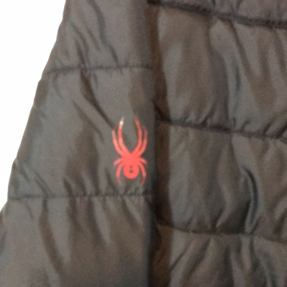 NWT Spyder Blk/Red Puffer Jacket - Picture 6 of 14